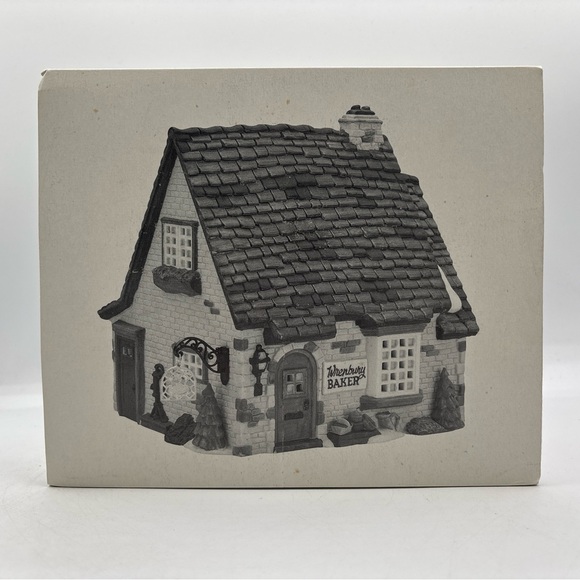 Department 56 1995 Vintage HVC Dickens Village Series Wrenbury Baker 58331 EUC - Picture 12 of 12